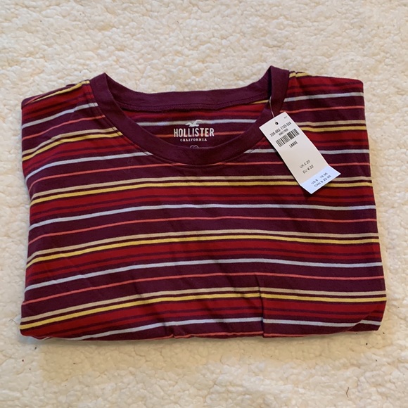 Hollister striped crop top - Picture 6 of 6